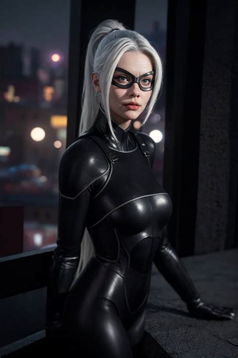 black cat sexy